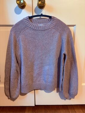 Smartwool Dusty Mauve Crewneck Sweater Size L